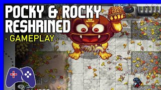 Pocky & Rocky Reshrined [PS4/PS5] Gameplay