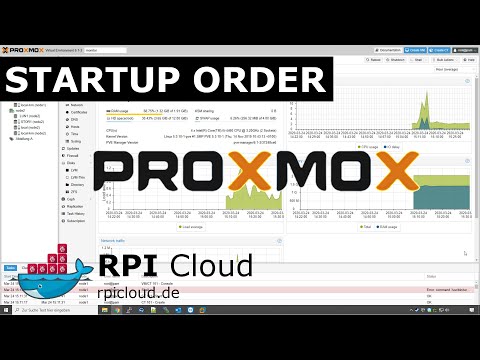 Proxmox VE 6.2 Startup / Shutdown Reihenfolge (2020) 😲 Besser als VMware? #features #startup #order
