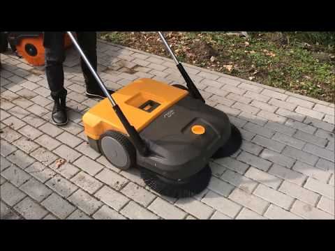 Mechaninė šluota Stiga SWP 475 video