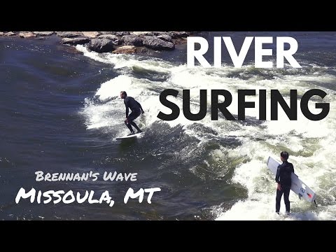 River Surfing Brennan's Wave | Missoula, Montana | Video by Scott Mathson
