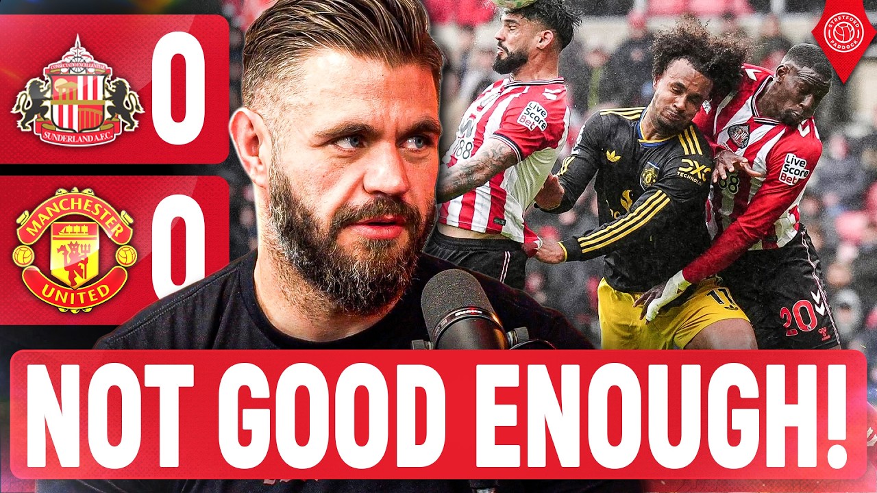 Zirkzee Didn't Look Interested! | Stephen Howson REACTS! Sunderland 0-0 Manchester United