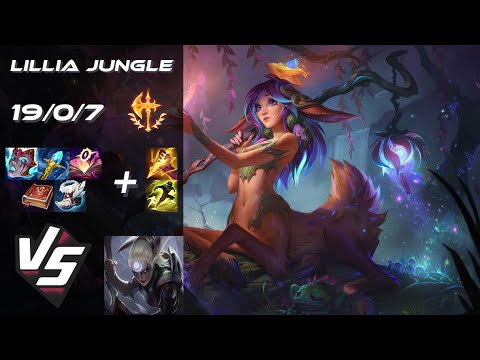 JUNGLE Lillia vs Diana - EU Challenger Patch 25.S2.1