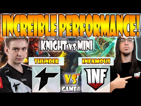 INFAMOUS VS THUNDER BO3[GAME 1]KNIGHT, SLATEMS VS 4DR, MINI - DPC SA 2023 TOUR 3:DIVISION 1- DOTA 2