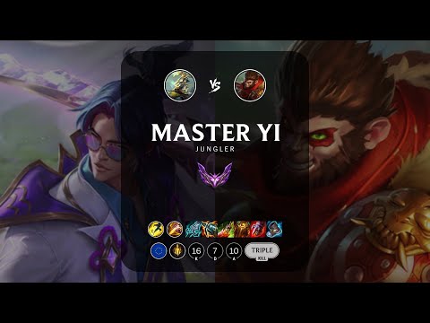 Master Yi Jungle vs Wukong - EUW Master Patch 12.22