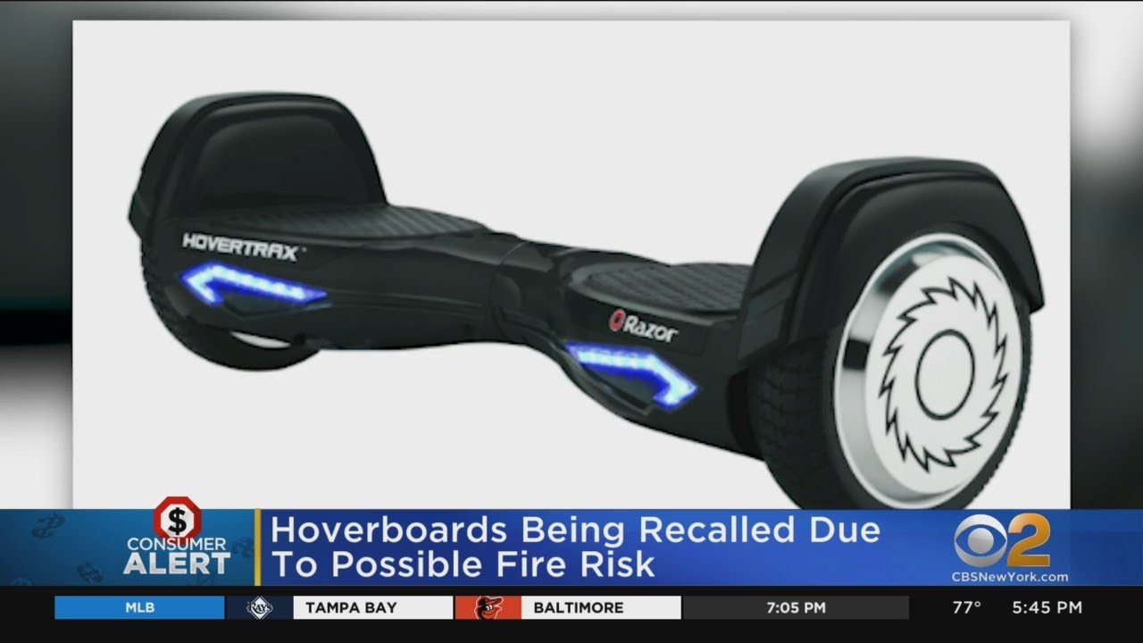 Consumer Alert: Hoverboards Recalled Due To Fire Risk