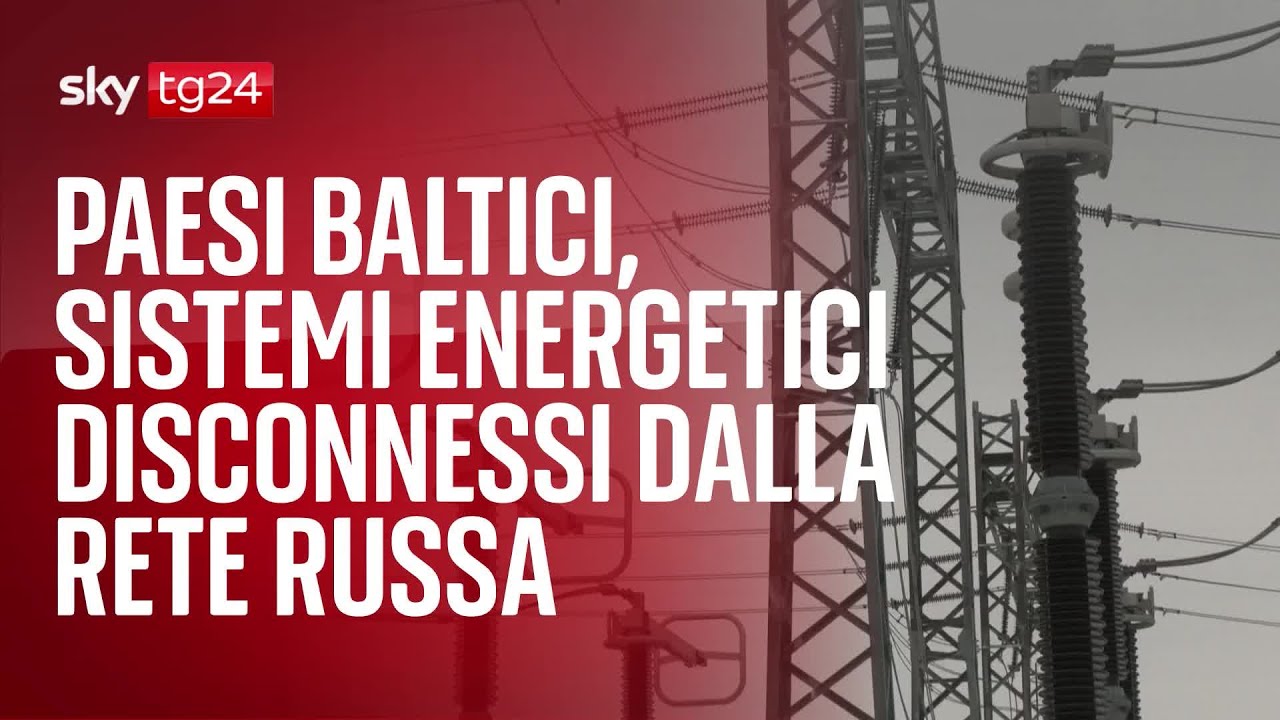 Paesi baltici, sistemi energetici disconnessi da rete russa