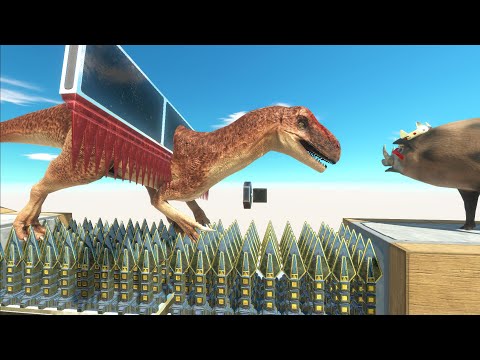 Saw Blade Slash Trap - Animal Revolt Battle Simulator