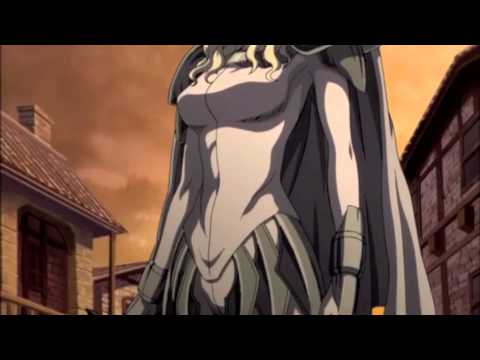 Claymore: Teresa fighting Yoma at "Teo"