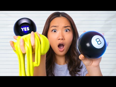 Magic 8 Ball Controls My Slime Challenge