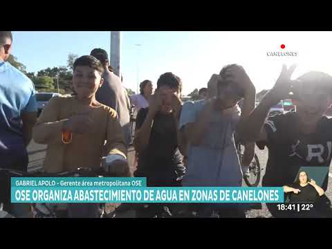 Vecinos reclaman por falta de agua en zonas de Canelones, en particular Toledo