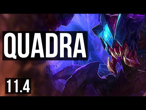 REK'SAI vs GRAVES (JUNGLE) | Rank 4 Rek'Sai, Quadra, Rank 8 | KR Challenger | v11.4