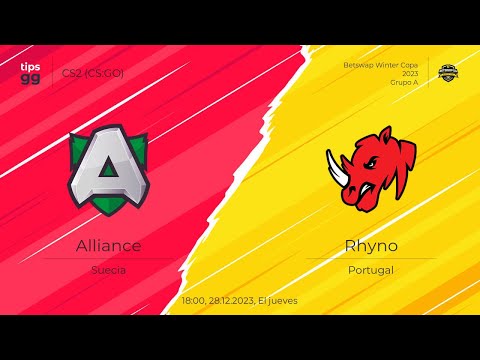 [EN] Alliance VS Rhyno |   Betswap.gg Winter Cup - Day 3  BO3 - csgo live