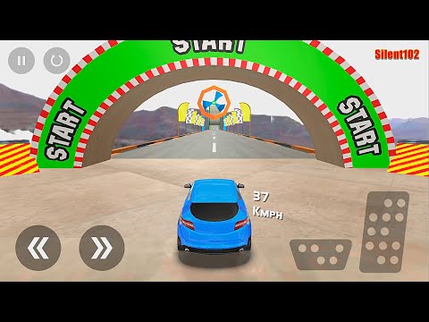Police Mega Ramp Car Game: Racing Car Stunts 3d - Android Gameplay