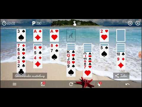 Solitaire auf Deutsch Handy Spielen Gratis Herunterladen