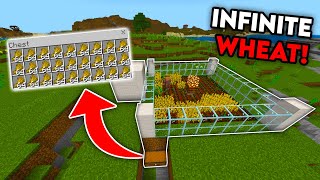 BEST AUTOMATIC Wheat Farm in Minecraft!
