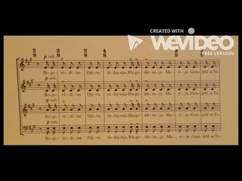 Bogoroditse Djevo - pronunciation guide
