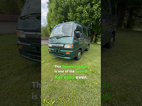 SUPERCHARGED ⚡️ Kei Van!!! Subaru Sambar #Shorts