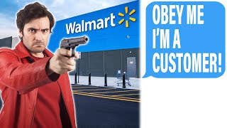 Male Karen Pulls Gun on Me at Walmart! I’m An Undercover Cop! r/EntitledPeople