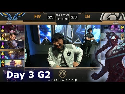 Flash Wolves vs Invictus Gaming | LoL MSI 2019 Group Stage Day 3 | FW vs IG