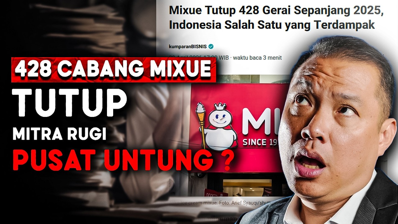 Pelajaran Mahal Mixue : Kenapa Ribuan Mitra Merugi? Tapi Pusat (China) Untung Besar!