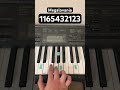 How To Play Megalovania Easy Piano Tutorial Shorts