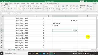Download the video "MS Excel - Date Functions in Bangla, Part 1."
