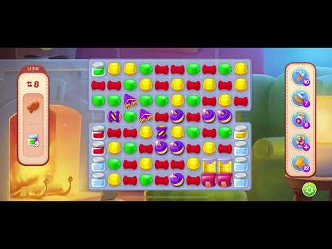 Homescapes level 13341 - no booster