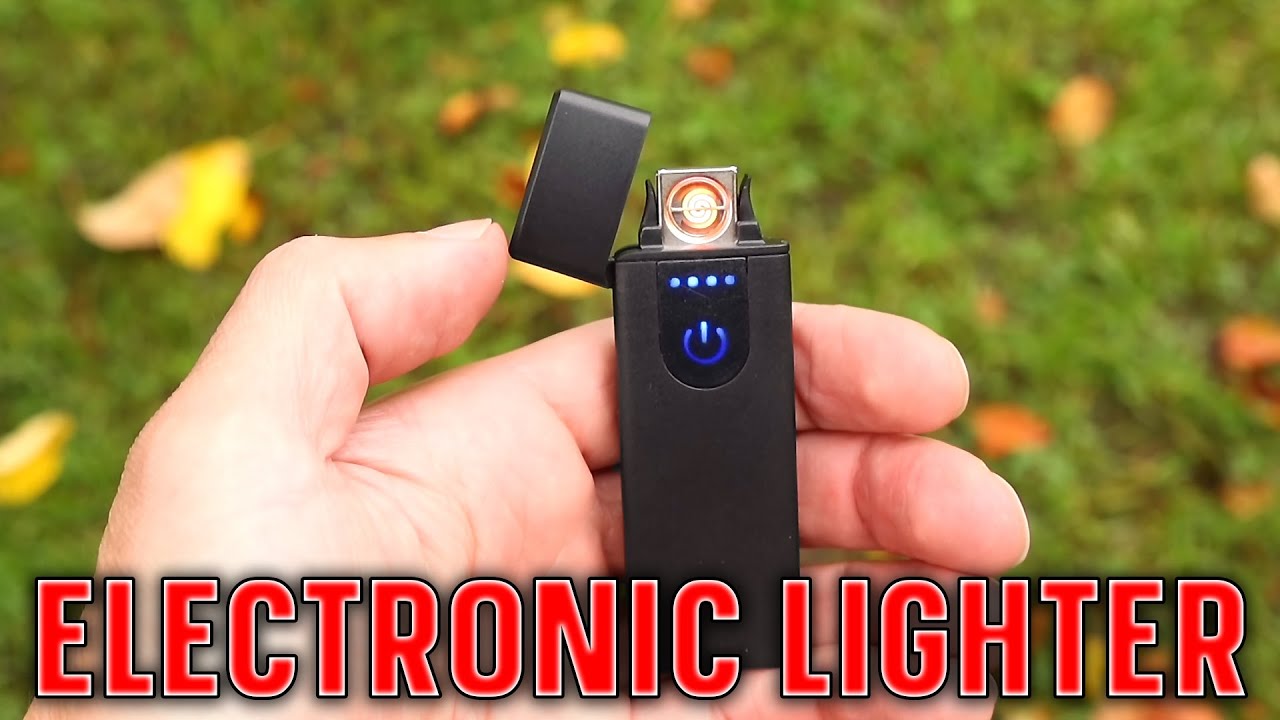 Windproof USB Rechargeable Touch Lighters