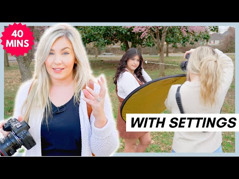 WATCH ME Photograph A Whole Senior Portrait Session [WITH SETTINGS]