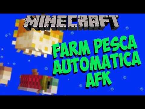 MINECRAFT 1.13 : TUTORIAL FARM PESCA AUTOMATICA AFK !!