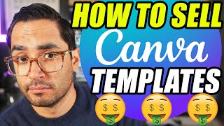 How to MAKE & SELL CANVA Templates on Etsy and Make Money as a Beginner Online