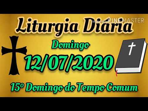 Liturgia Diária - 12/07/2020 - 15º Domingo do Tempo Comum - com reflexão