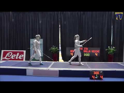 Italian Championships 2021 U23WS - GOLD - Claudia Rotili v Beatrice Dalla Vecchi
