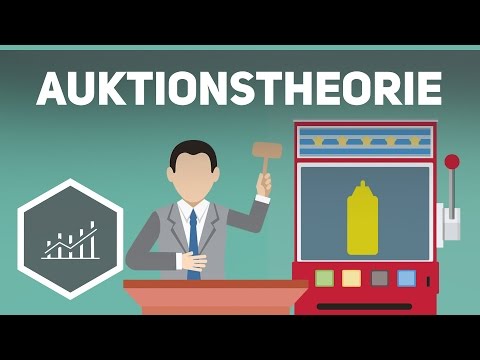 Auction theories – English auction, Dutch auction, etc.