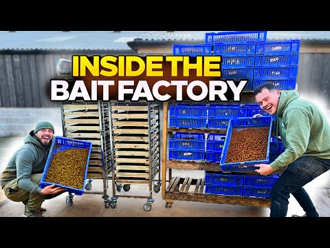 Making CARP BAIT At The Parker Baits Factory!