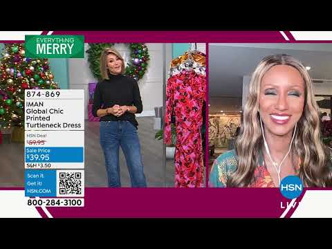 HSN | IMAN Global Chic Fashions - All On Sale 11.21.2024 - 06 PM