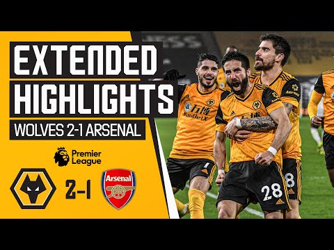 Two red cards, a penalty and a Moutinho screamer! | Wolves 2-1 Arsenal | Extended Highlights