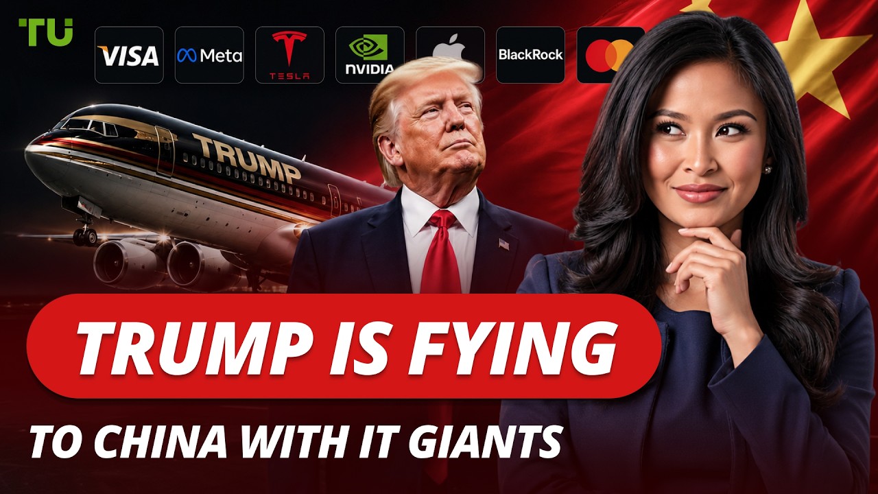 Apple, Tesla & Nvidia Head to China With Trump | BTC Above $126K? | $328M Crypto Scam