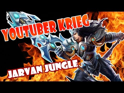 YOUTUBER KRIEG | LUSORS VS MRMAIKAP - JARVAN JUNGLE