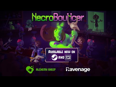 NecroBouncer is OUT NOW on Steam and GOG