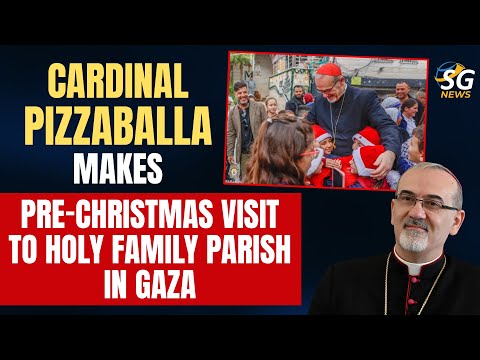 Cardinal Pizzaballa Makes Pre-christmas Visit To Holy Family Parish In Gaza | SG News