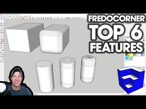 TOP 6 FEATURES of FredoCorner for SketchUp