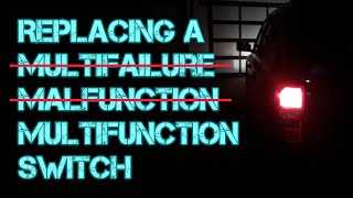 Changing the Multi-Function Switch on my Jeep Patriot - EASY!
