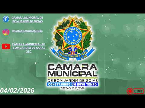 3° SESSÃO ORDINARIA DO MES DE FEVEREIRO - 04/02/2026