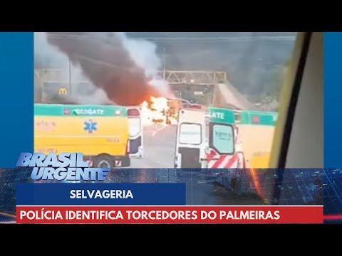 Polícia identifica integrantes da Mancha Verde que atacaram torcedores do Cruzeiro | Brasil Urgente