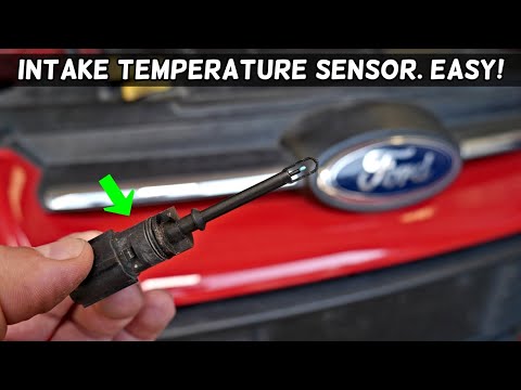 WHERE IS THE INTAKE TEMPERATURE SENSOR ON FORD