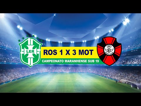 MELHORES MOMENTO DO JOGO ENTRE ROSÁRIO X MOTO CLUBE, CAMPEONATO MARANHENSE SUB 19
