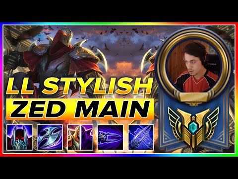LL Stylish Zed Montage - Best Zed Worlds|| Master LOL