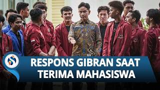 Wapres Gibran Terima Mahasiswa Demo: Saya Sadar Masih Banyak Kekurangan, Ini yang Harus Diperbaiki