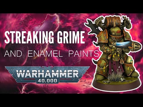 So verwenden Sie Streaking Grime und Emaillefarben!